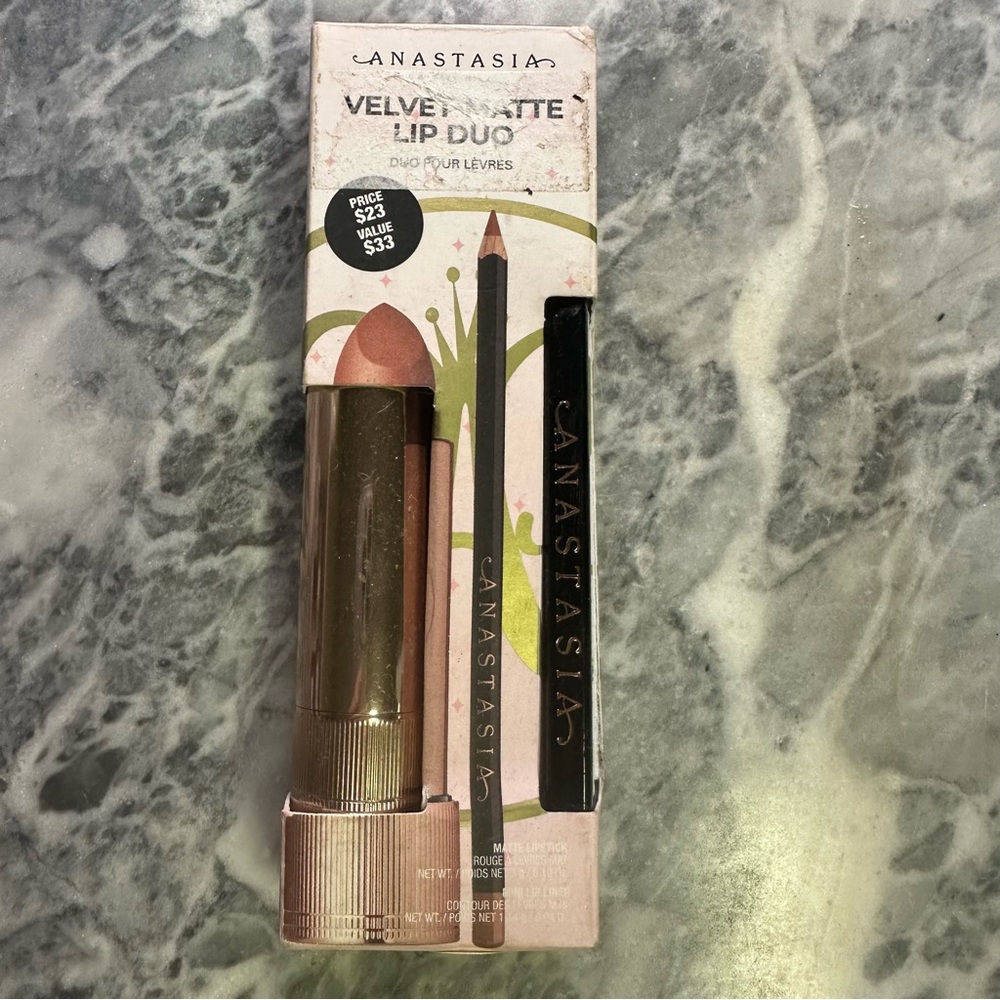 New Anastasia Beverly Hills ABH Velvet Matte Lip Duo